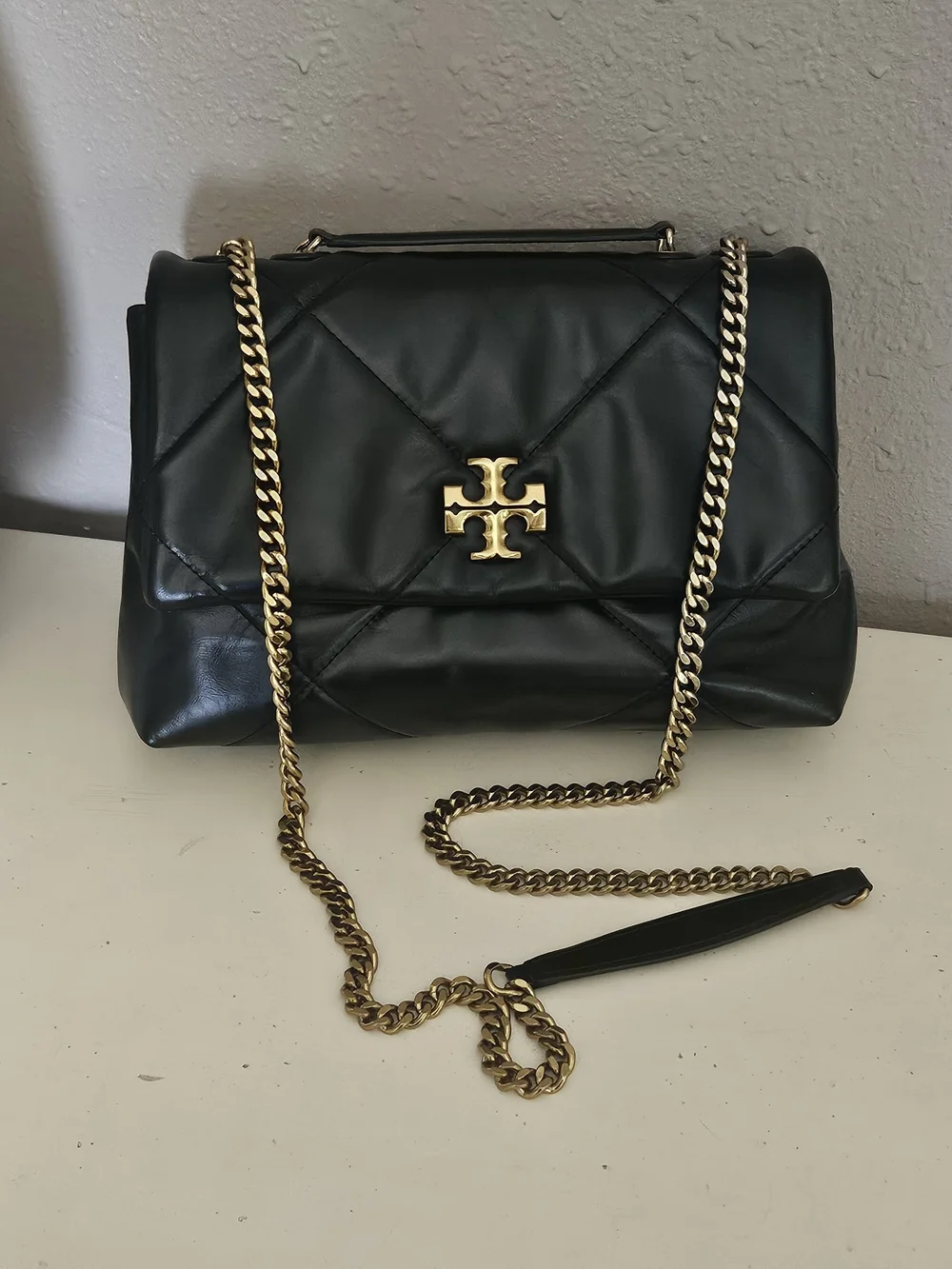 Tory Burch Kira Diamond Quilt Large Shoulder Bag